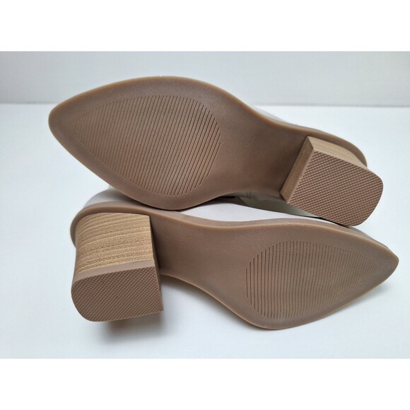 Lauren Conrad Verdana Heeled Zip Ankle Boots - Ivory - Women's Size 6 - NEW! - Picture 6 of 9